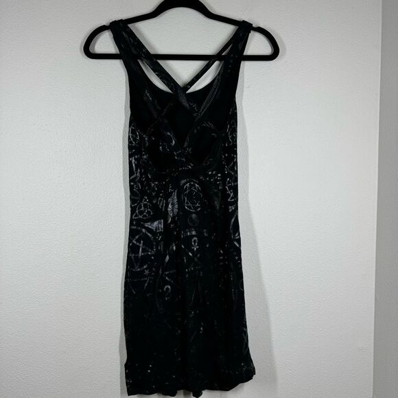 Killstar Black Ancient Ritual Pentagram Body-con Mini Dress Size Medium - Picture 5 of 9